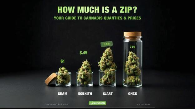 ¿Cuánto cuesta un Zip? Tu guía completa sobre cantidades y precios de Cannabis-Canapuff
