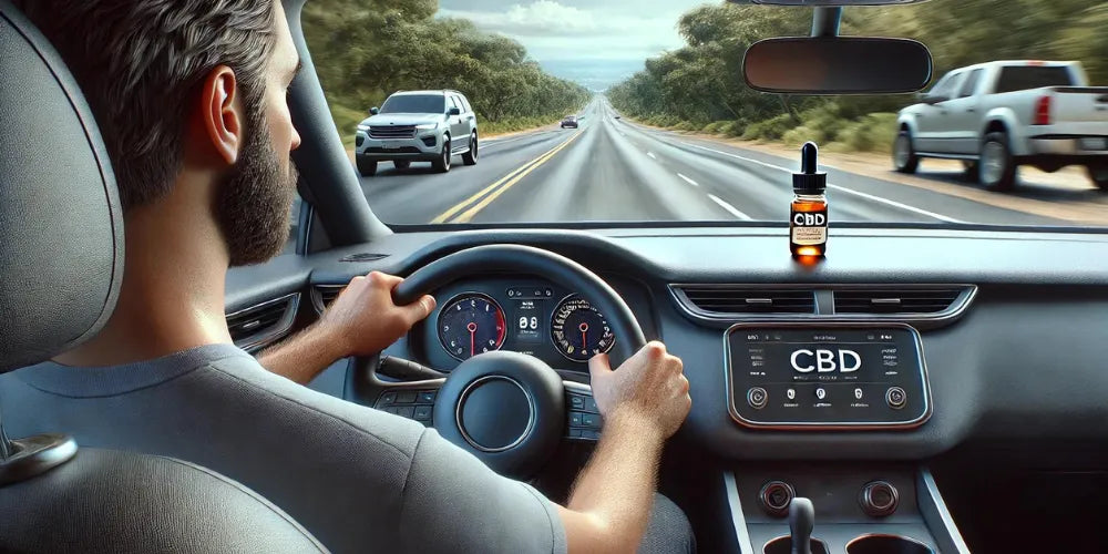 Poți conduce după ce ai consumat CBD?