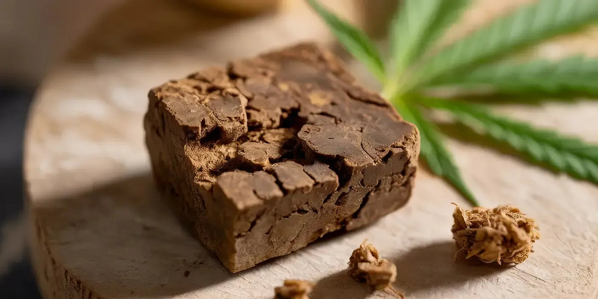 CBD Hash'in Yakın Çekimi