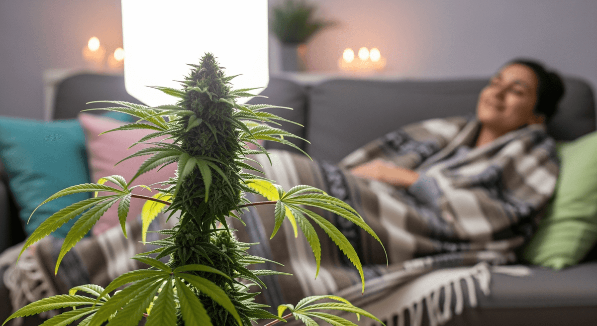 Kas yra Cannabis Indica? „Body High“ veislė