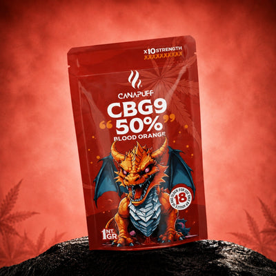 CBG9 Λουλούδια Blood Orange 50%