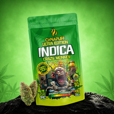 Fleurs Indica Crazy Monkey Ultra Edition 99 %