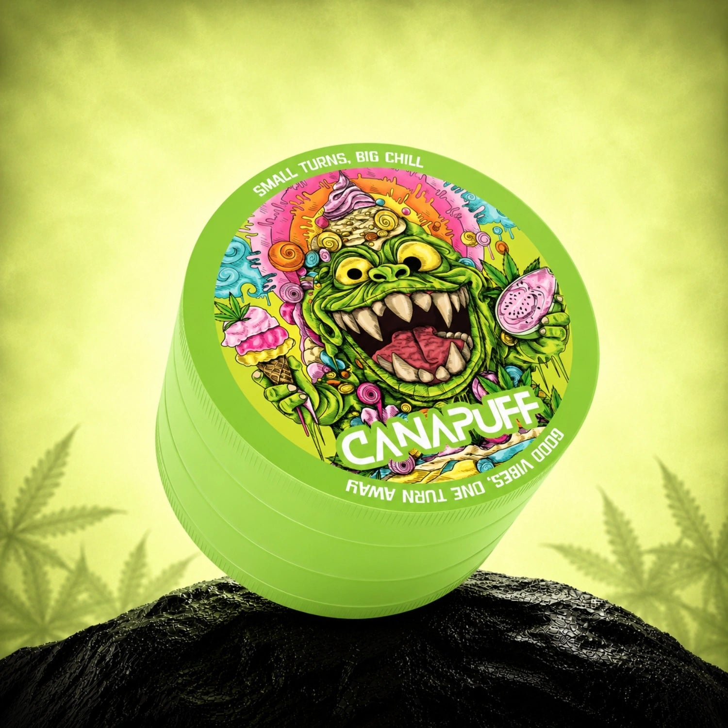 Canapuff Metal Grinder Guava Gelato