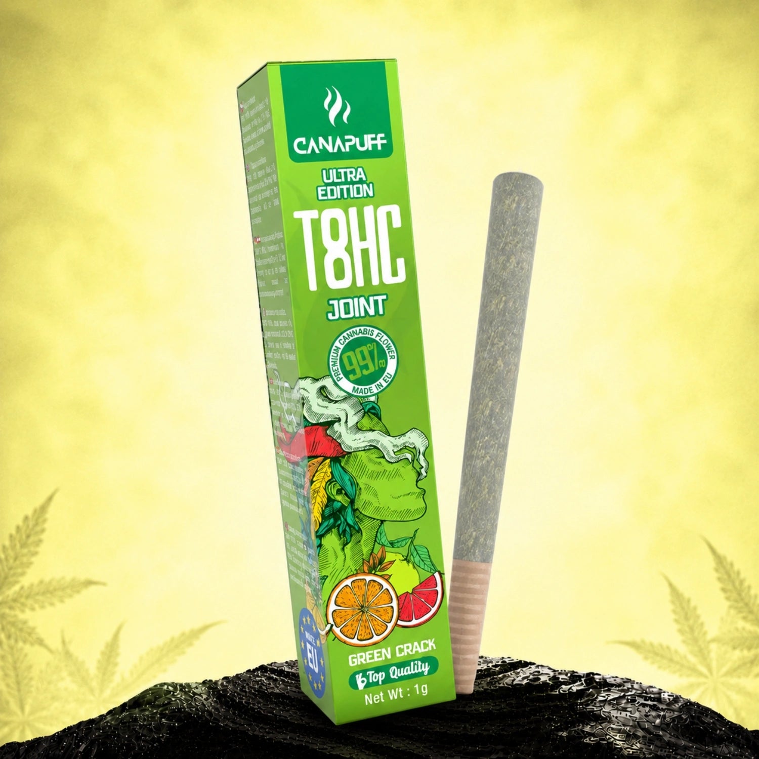 Canapuff T8HC Joint Green Crack Ultra Edition 99% 1g