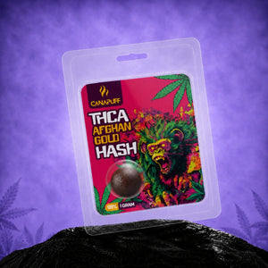 THCA Hash Afghan Gold 99 % 1 g