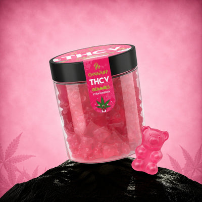 THCv дъвчащи бонбони Strawberry