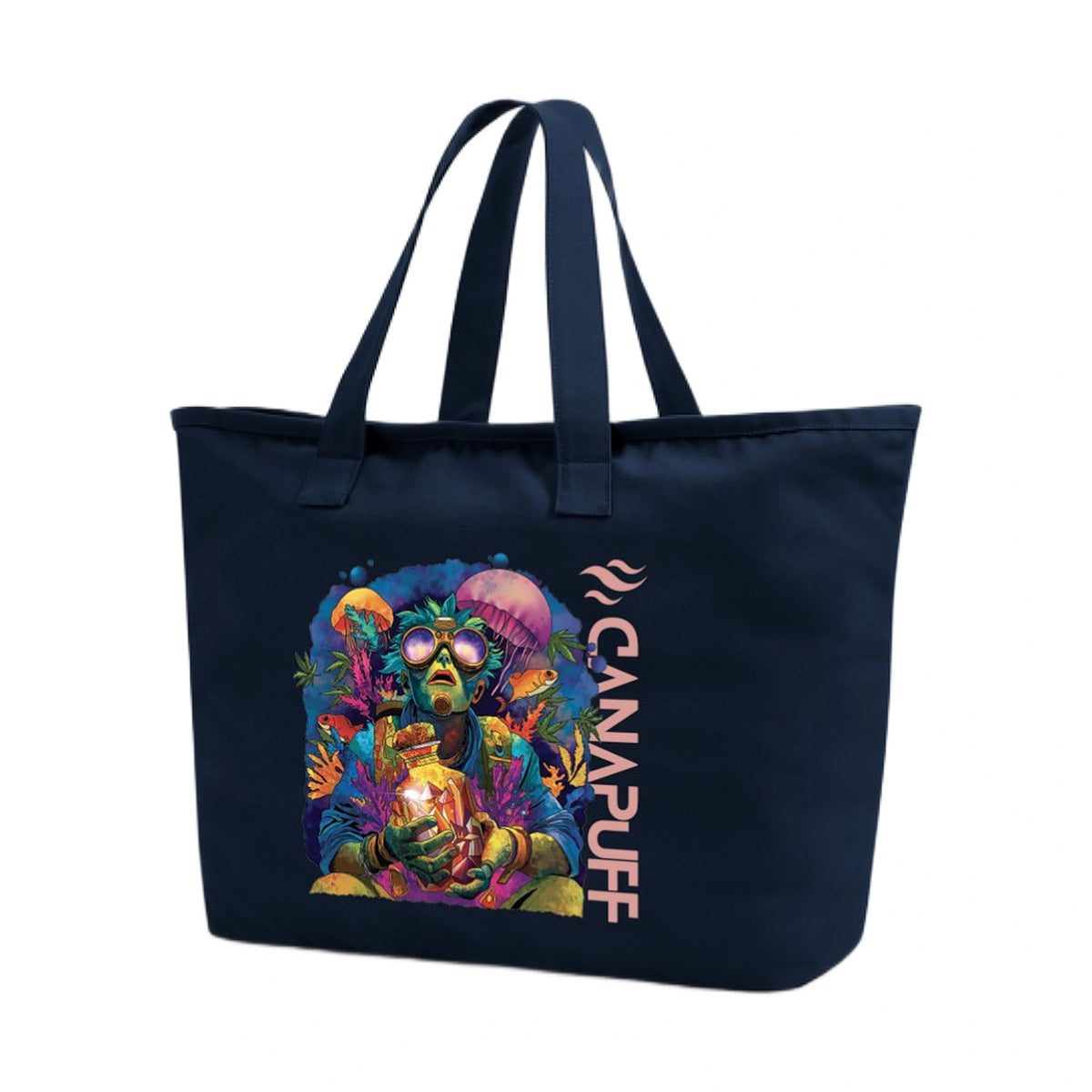 Geantă de bumbac – Deep – Bleumarin