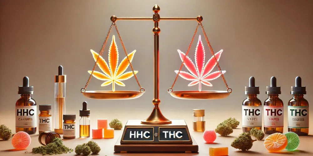 Est-ce que HHC est plus fort que THC ?