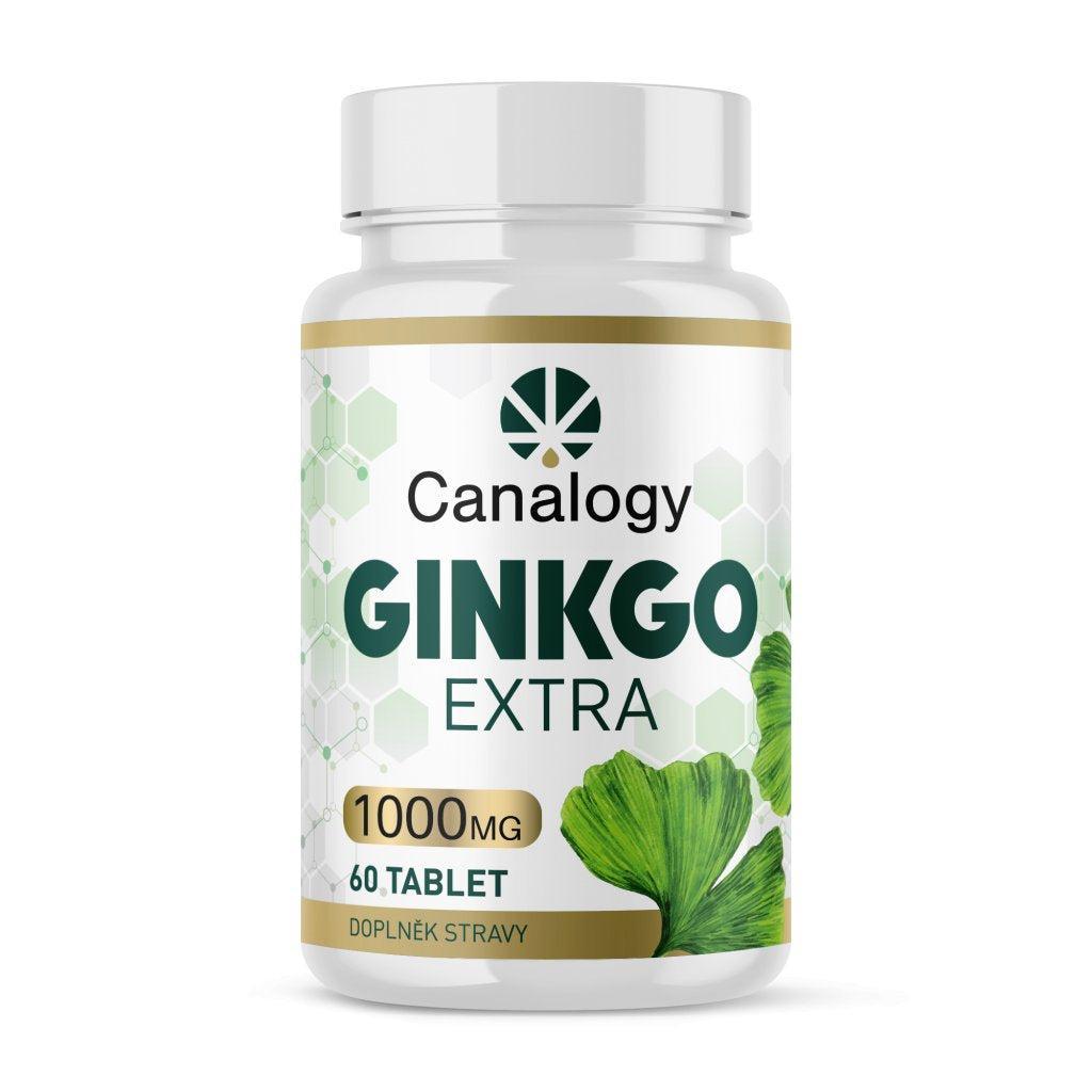 Canalogy Ginkgo Extra CBD tablets 1000 mg, 60 tablets