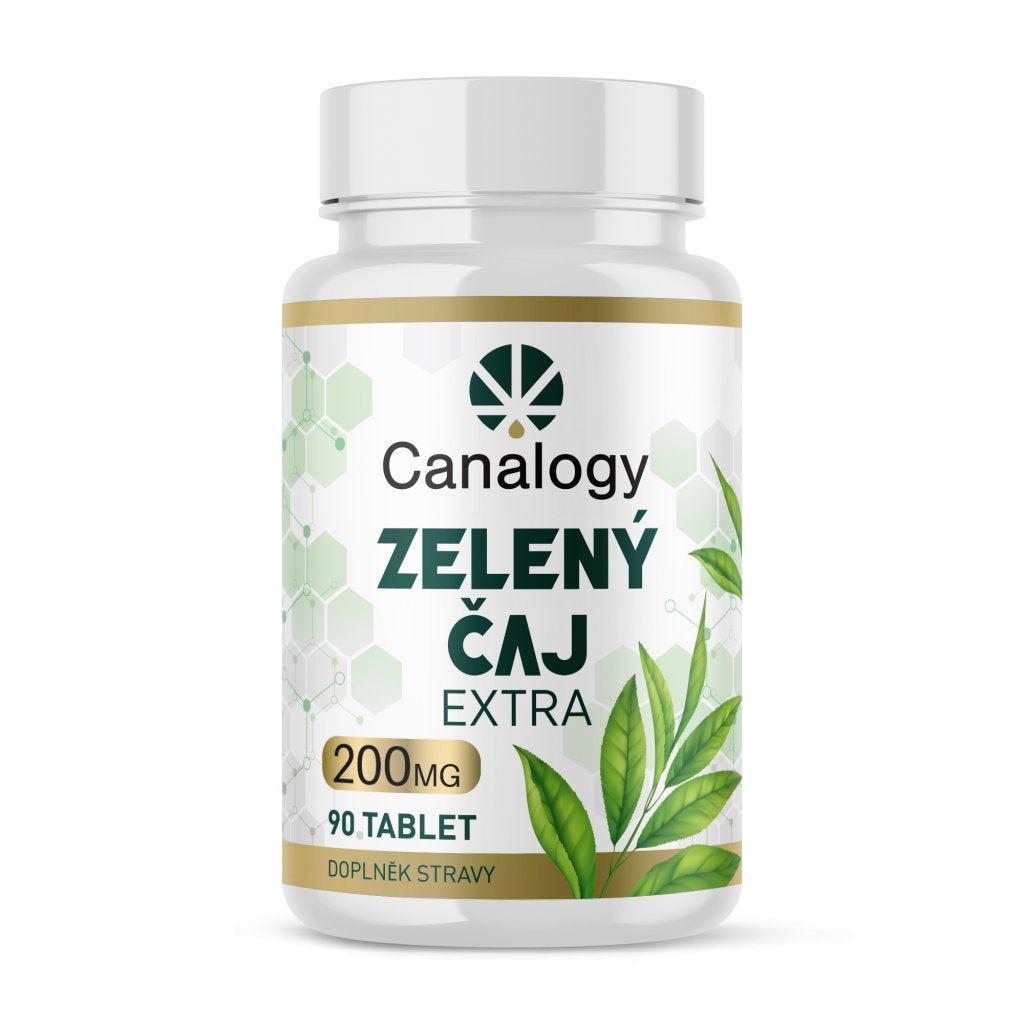 Canalogy CBD Green Tea Extra 200 mg, 90 tablets