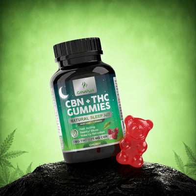 CBN+THC Gumíky Cherry