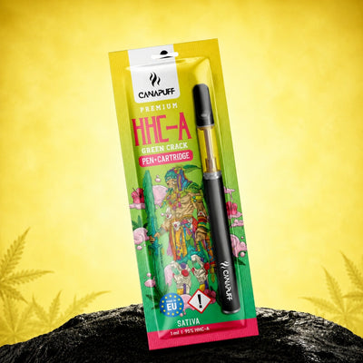 HHC-A Pen+Kasetė Green Crack 95%