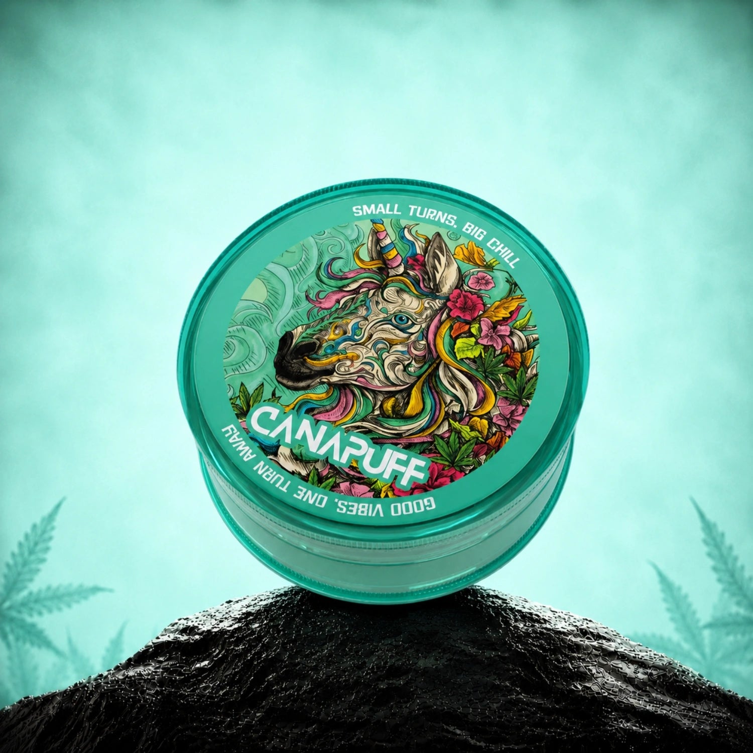Canapuff Mini Grinder Unicorn Piss herb grinder