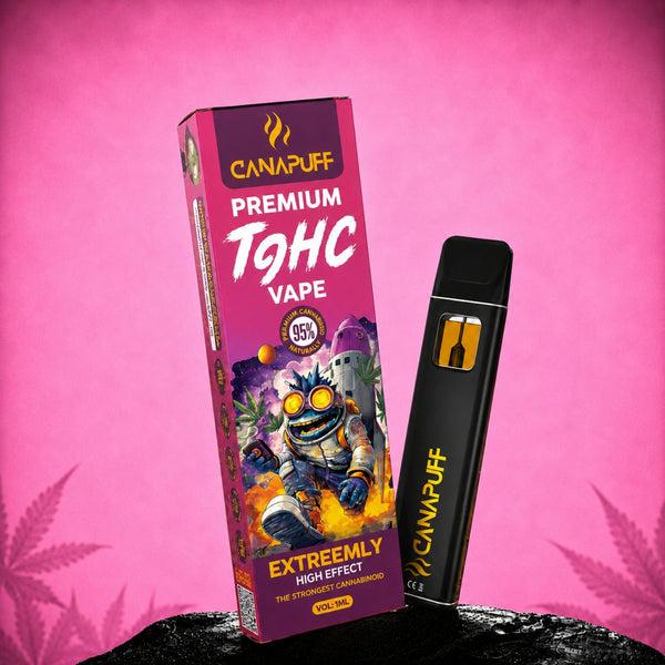 Canapuff TⳊHC Vape 95% 1 ml engangspen