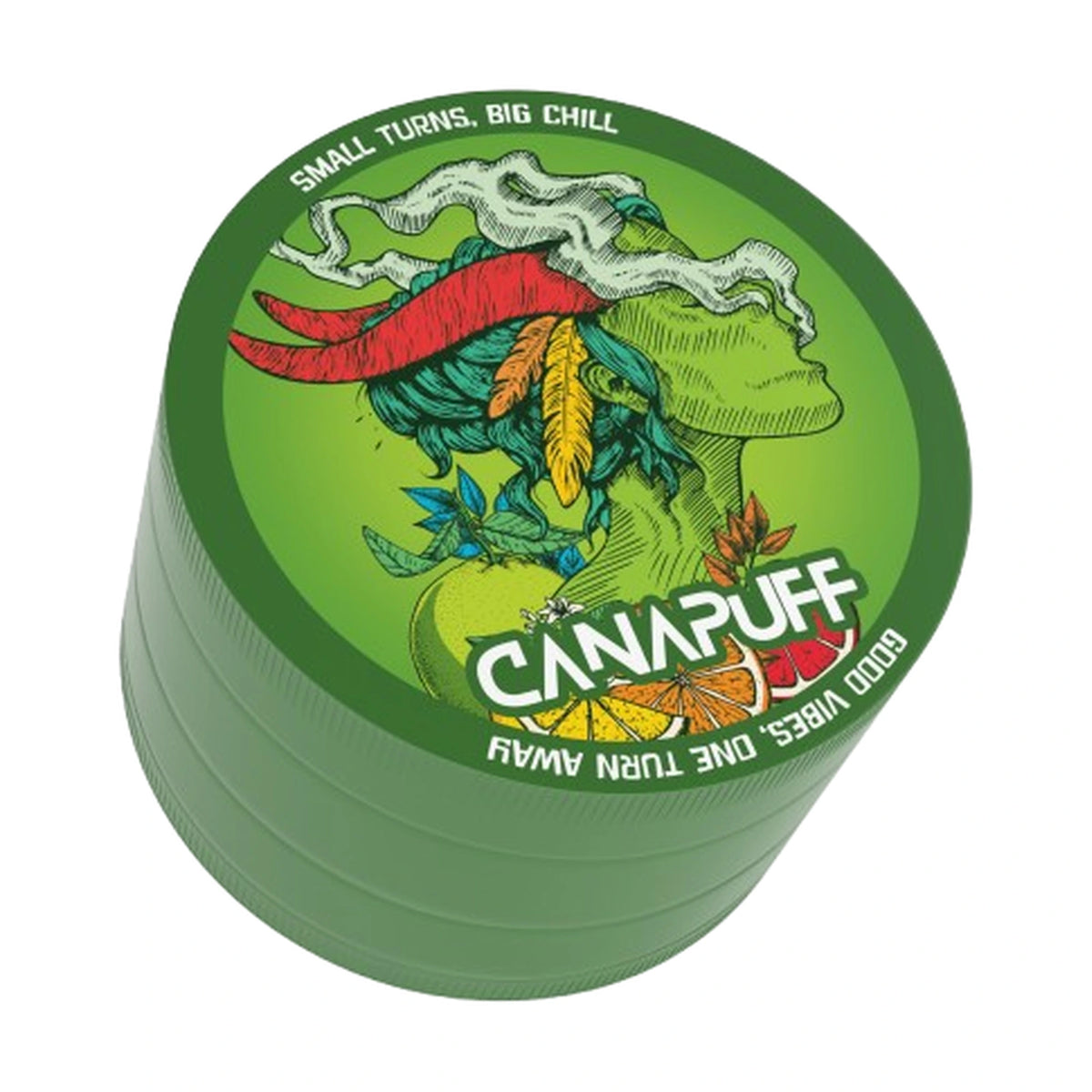 Grinder Metalic Green Crack
